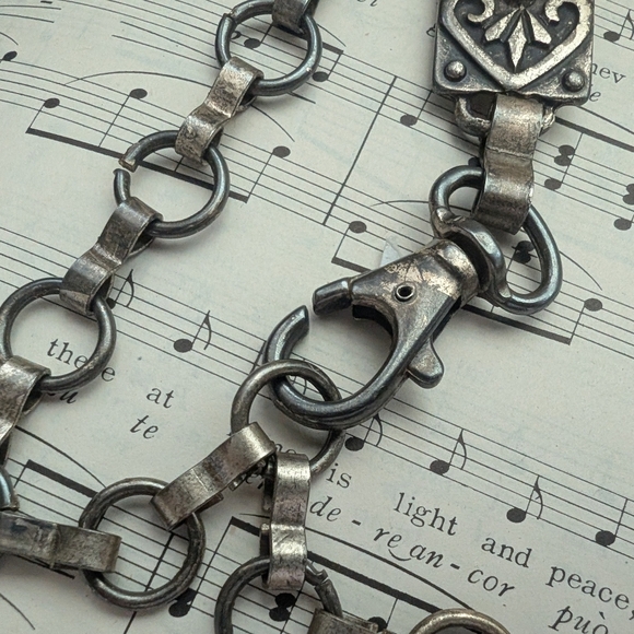 Vintage Silver Chain Belt - Picture 5 of 10